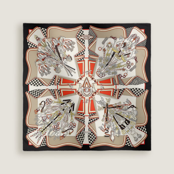 Bouquets Sellier Scarf 70