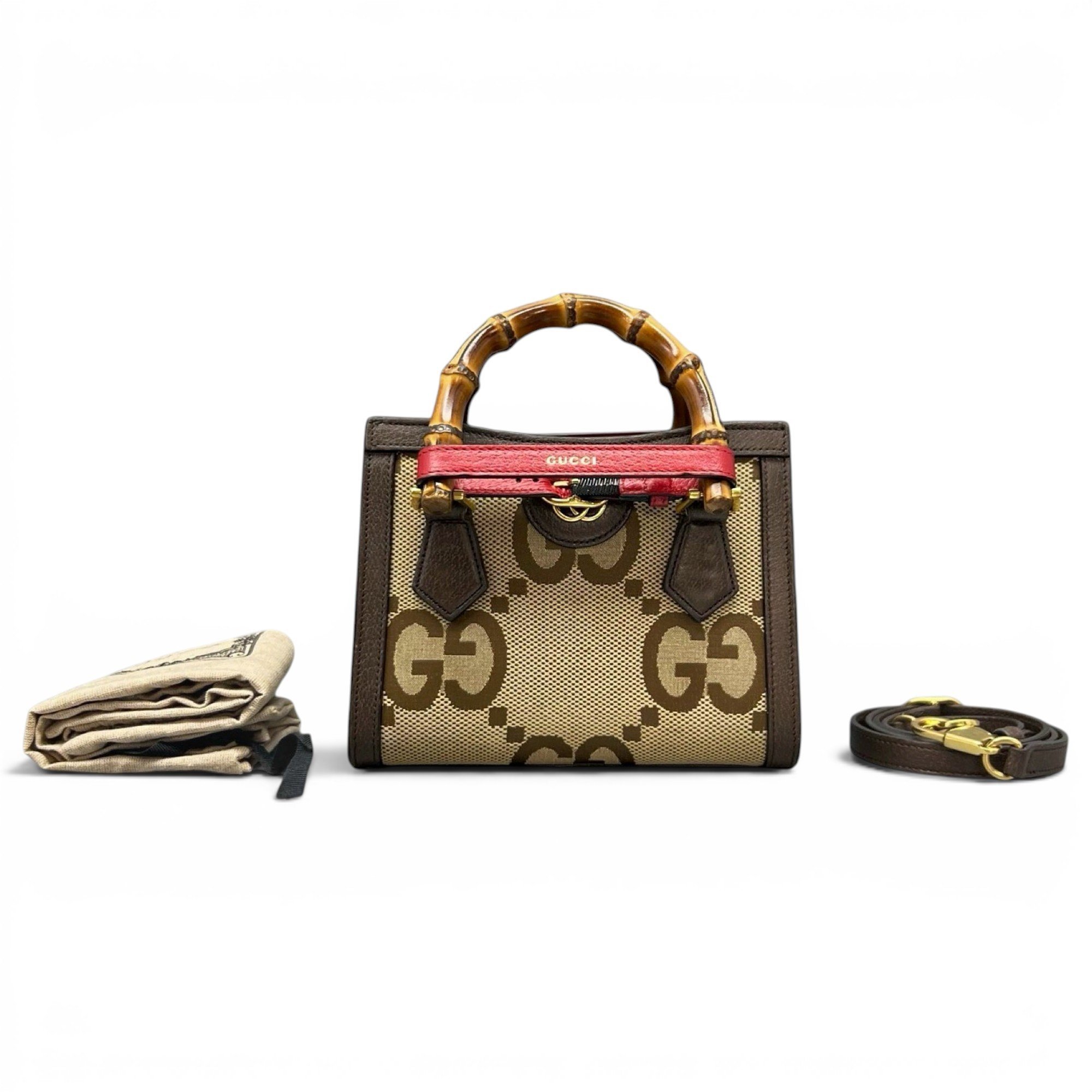 Gucci Diana leather handbag