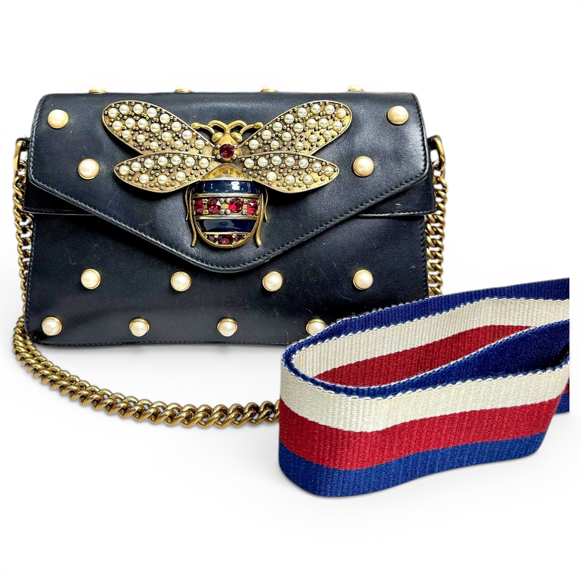 Broadway leather crossbody bag