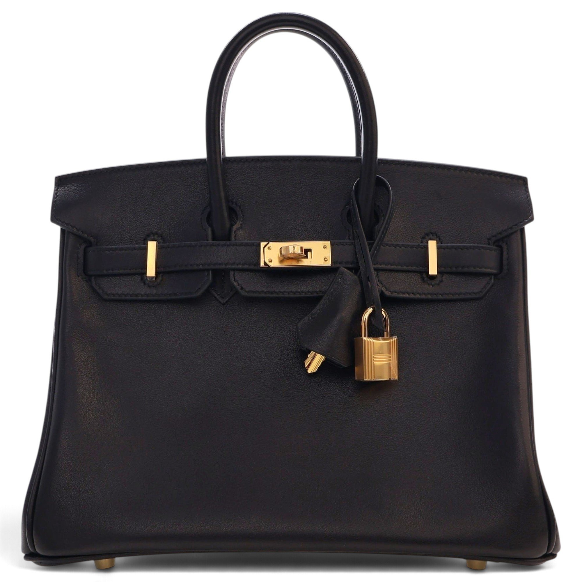 Hermes Birkin 25 leather handbag