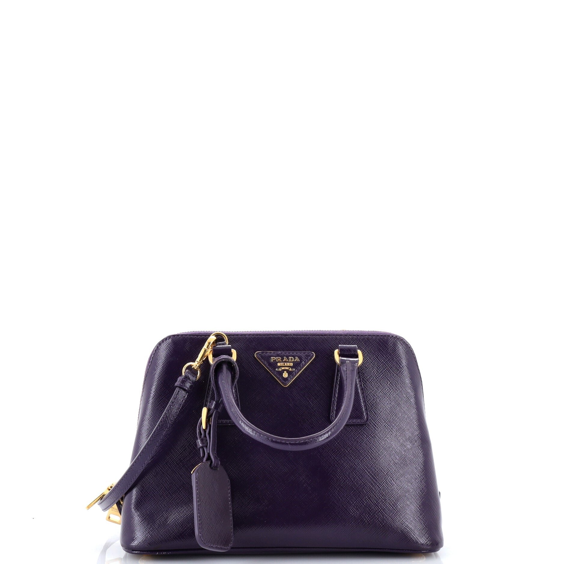 Promenade Bag Vernice Saffiano Leather Small