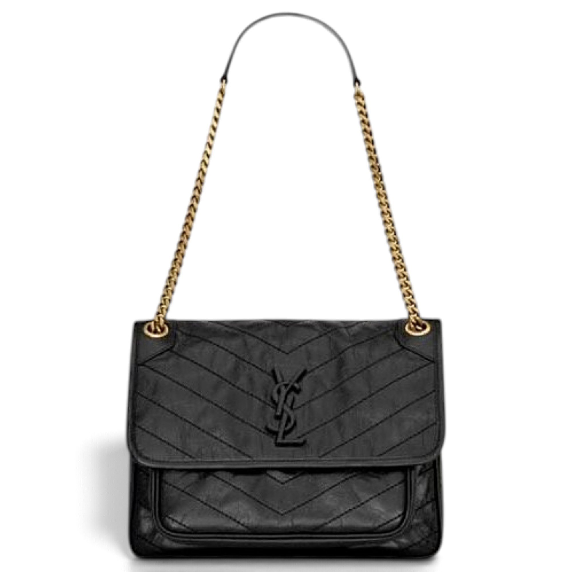 Niki leather crossbody bag