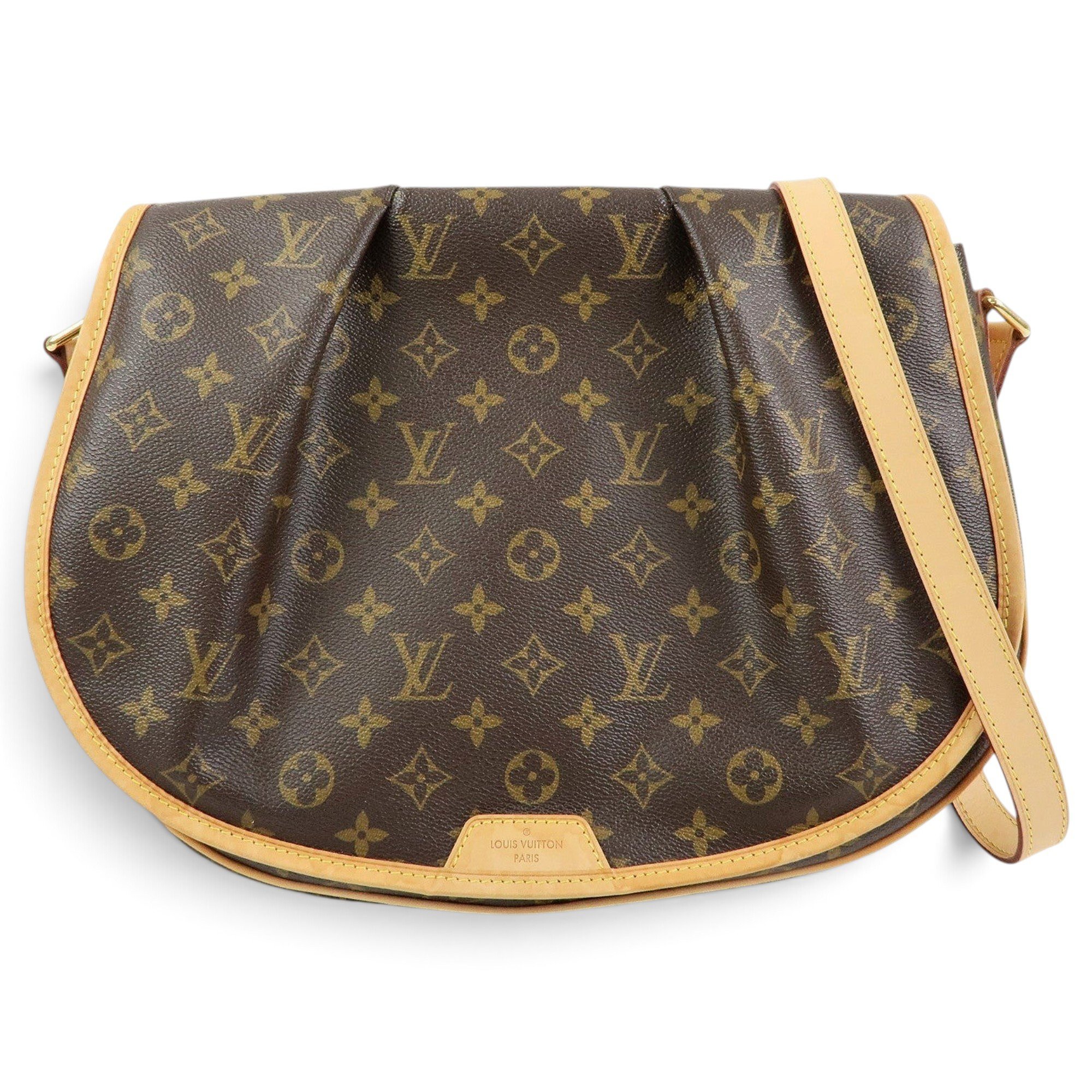Menilmontant leather handbag