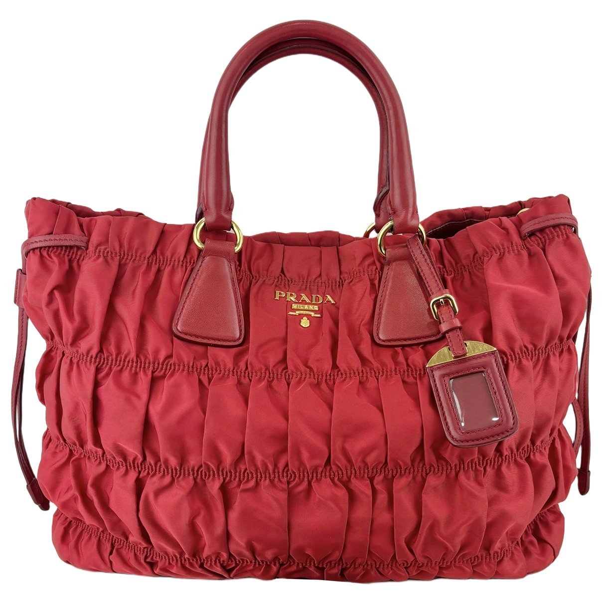 Leather tote