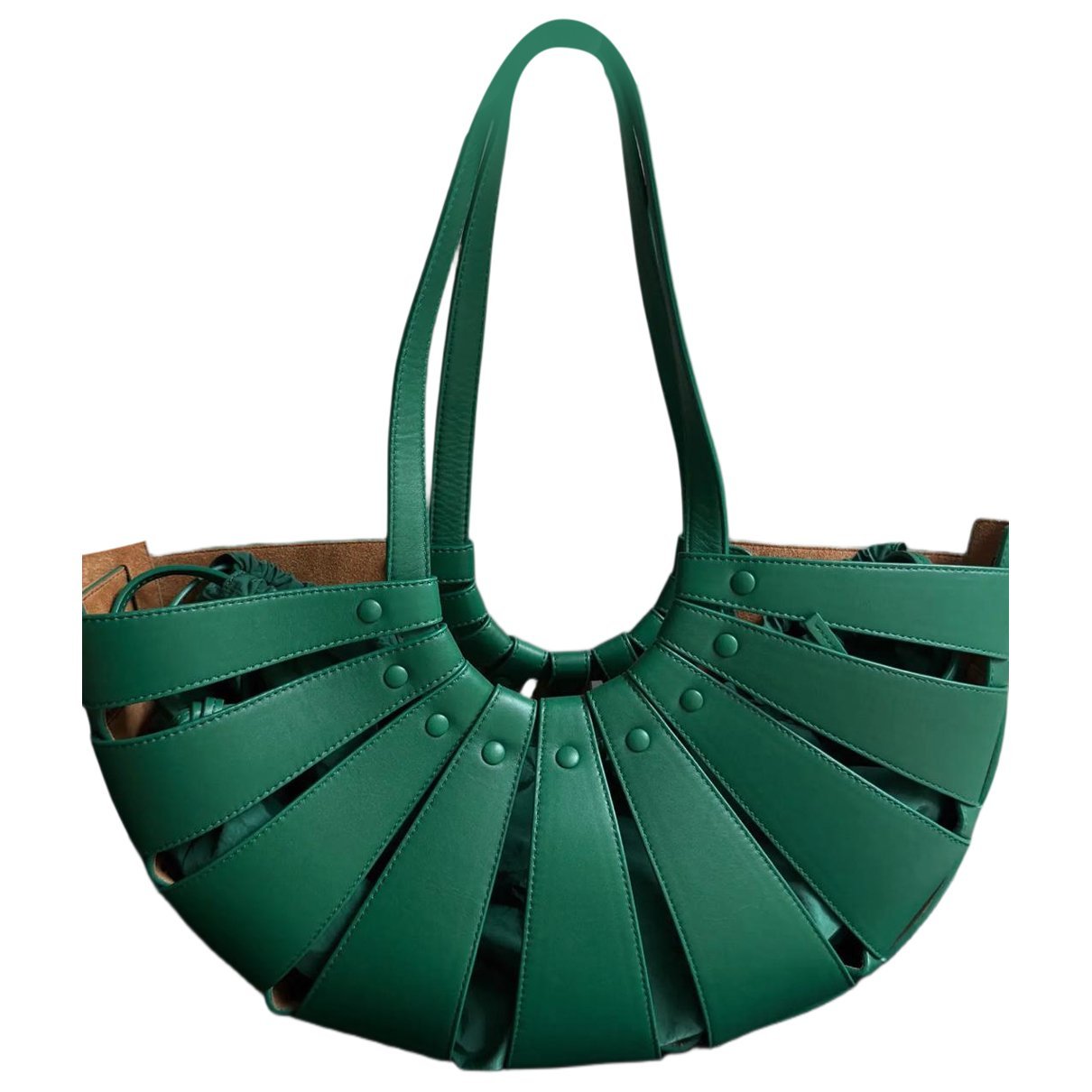 Leather handbag