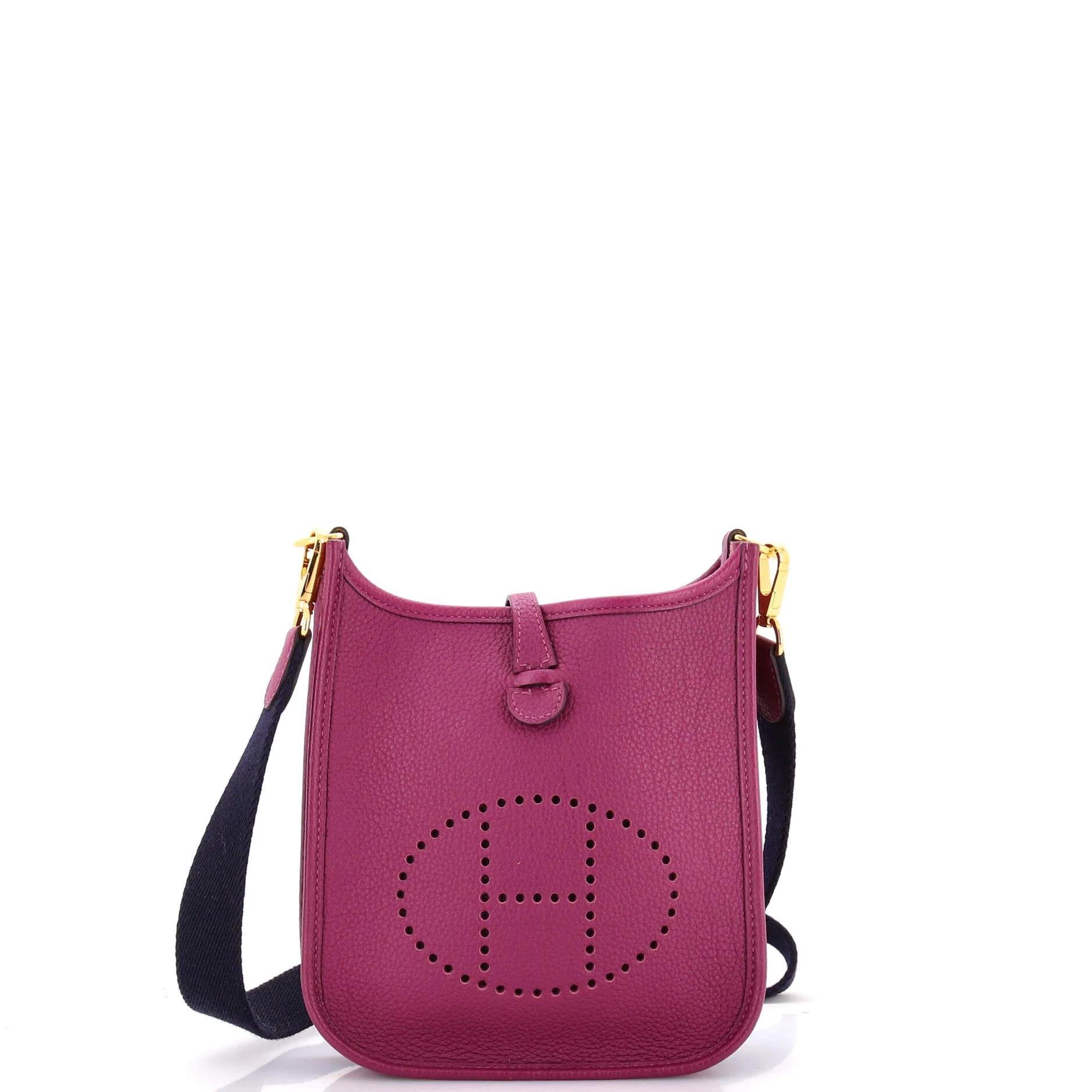 Hermes Evelyne Handbag Maurice Leather 2021
