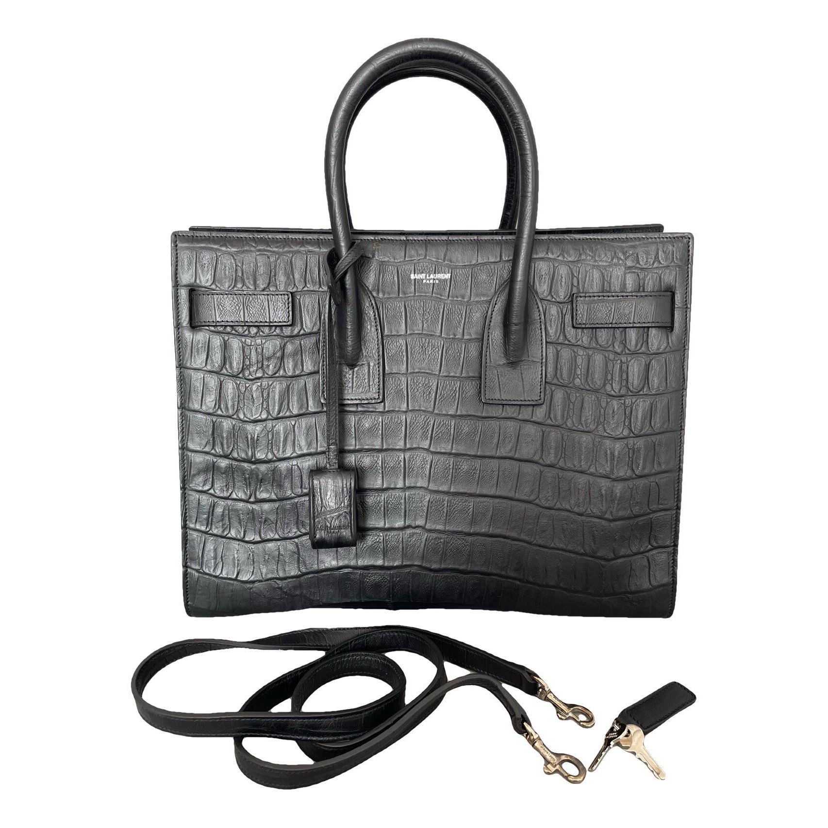 Sac de Jour leather tote