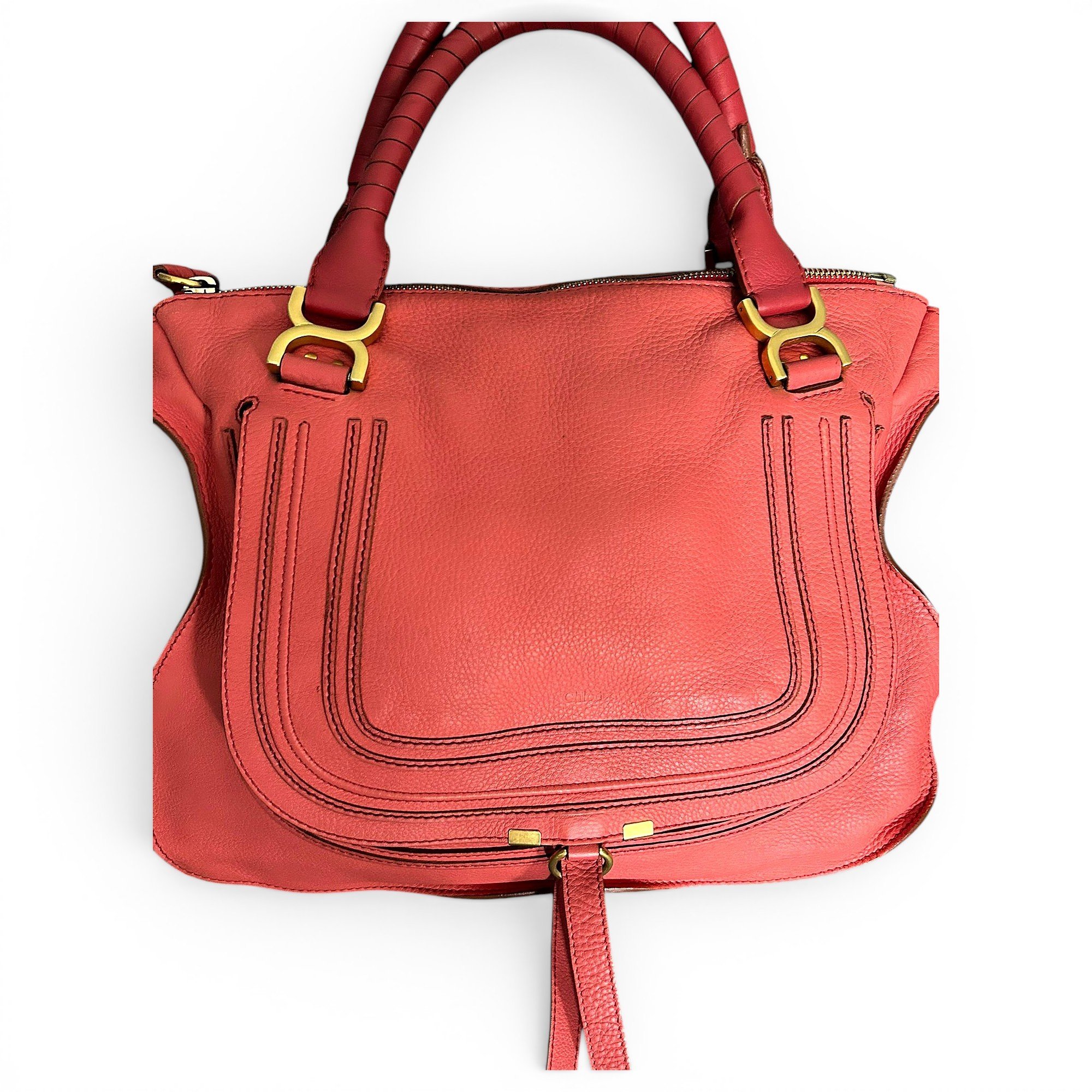 Marcie leather handbag