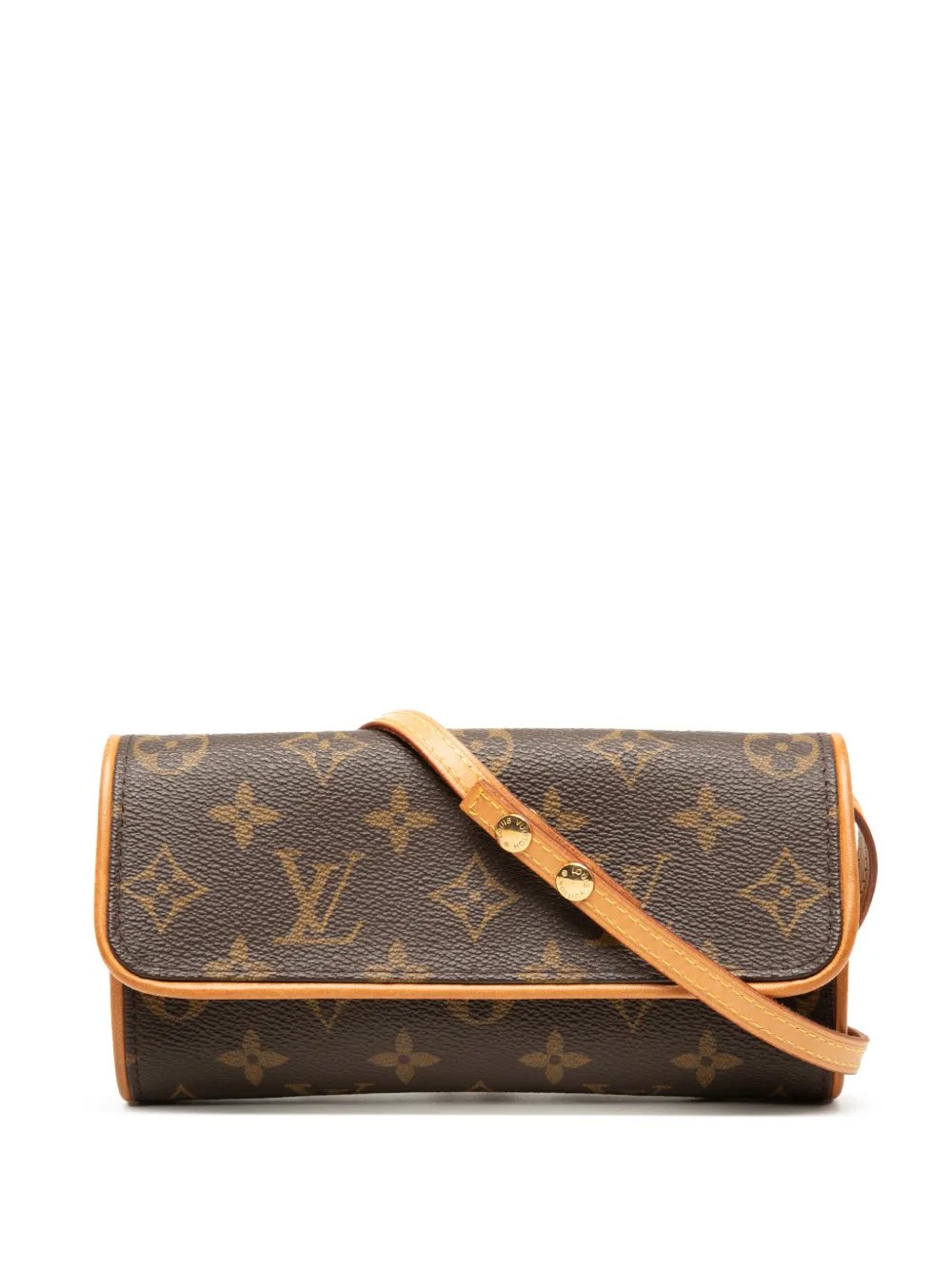 Louis Vuitton 2000 Monogram Pochette Twin PM crossbody bag