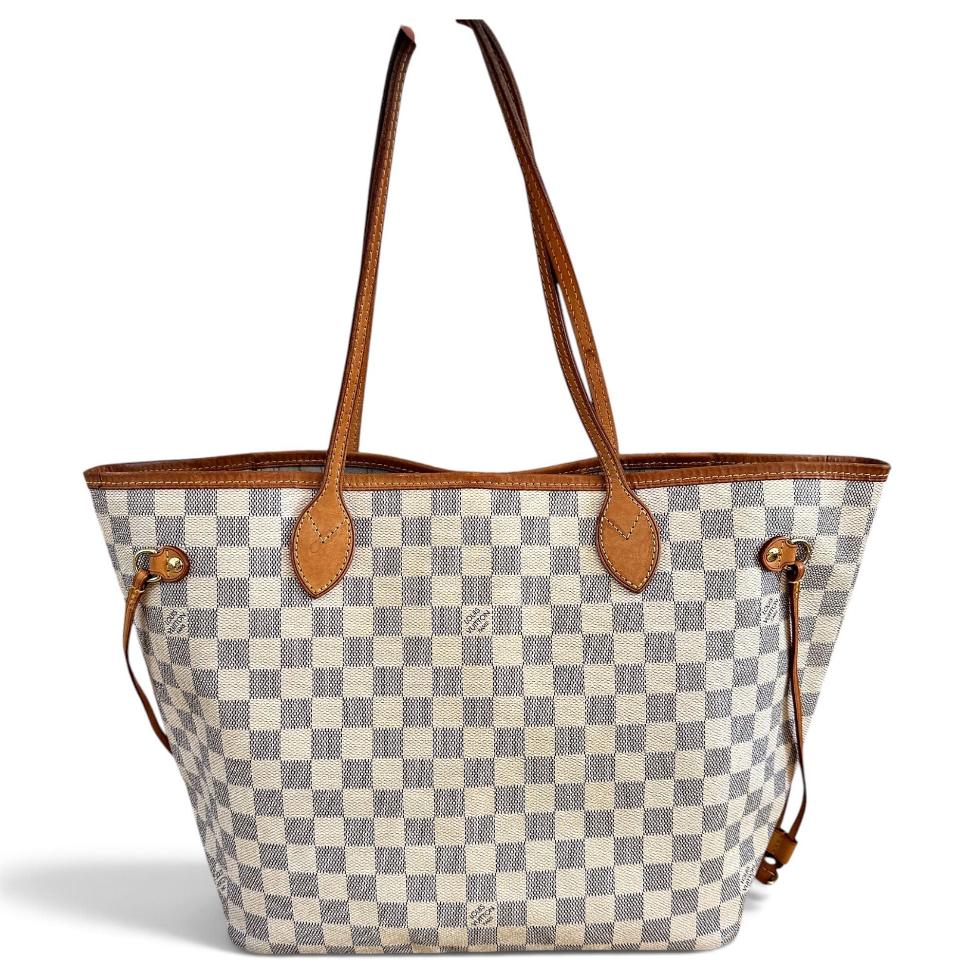 Neverfull leather tote