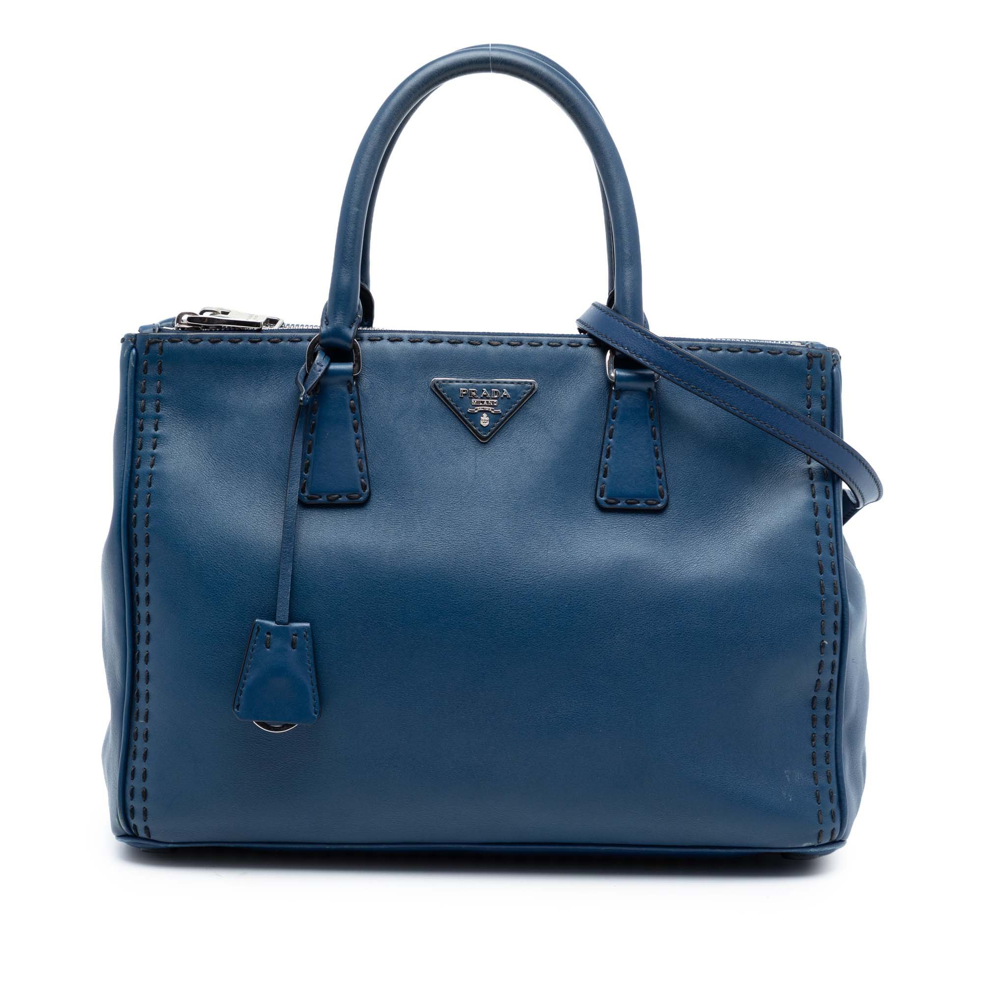 Leather satchel