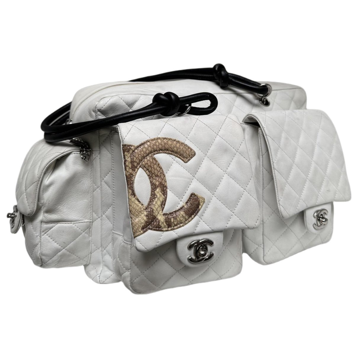 Cambon Reporter leather handbag