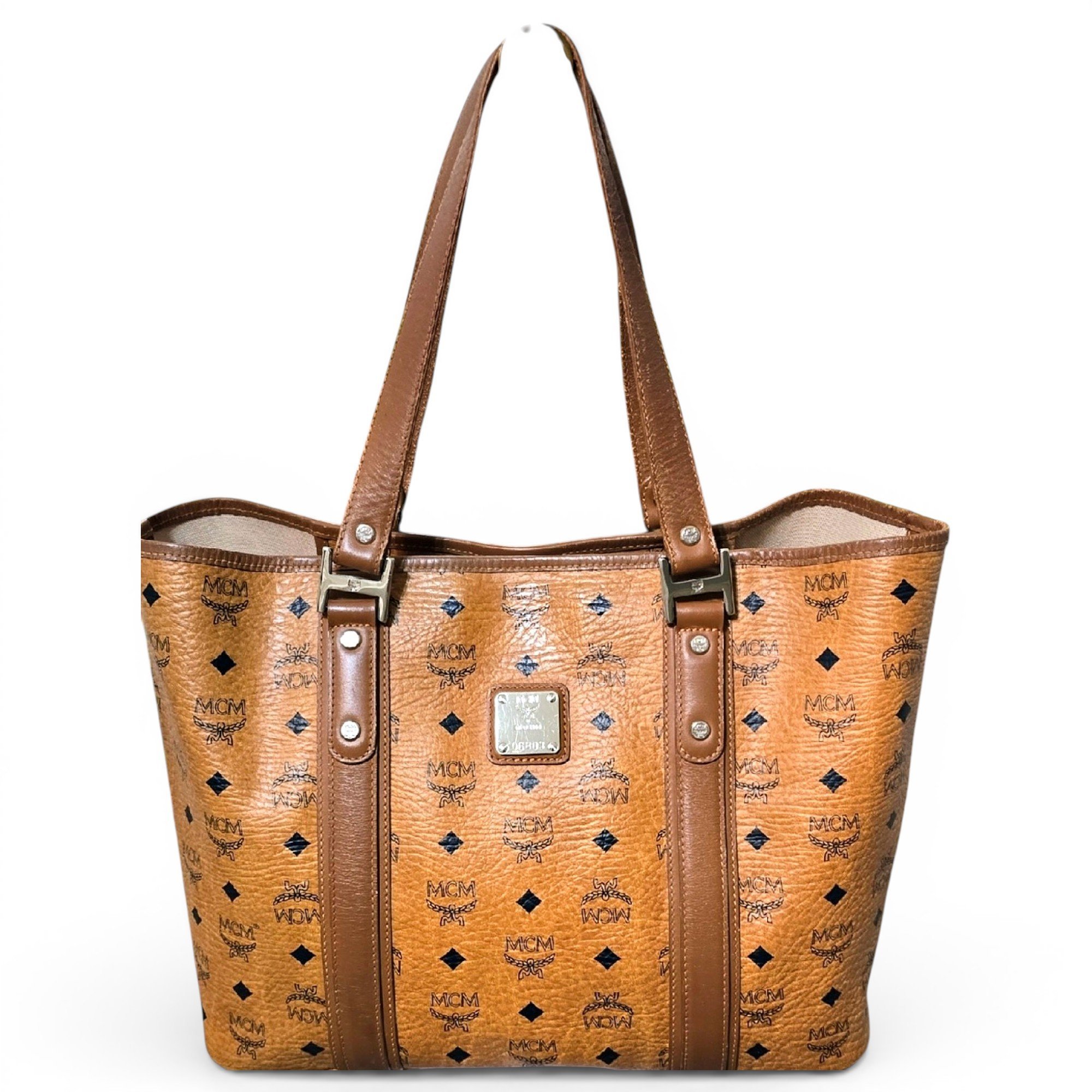 Leather tote