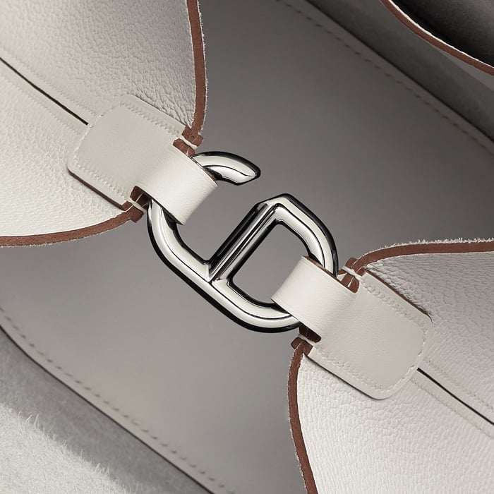 New White Hermès In-the-loop 18 Bag