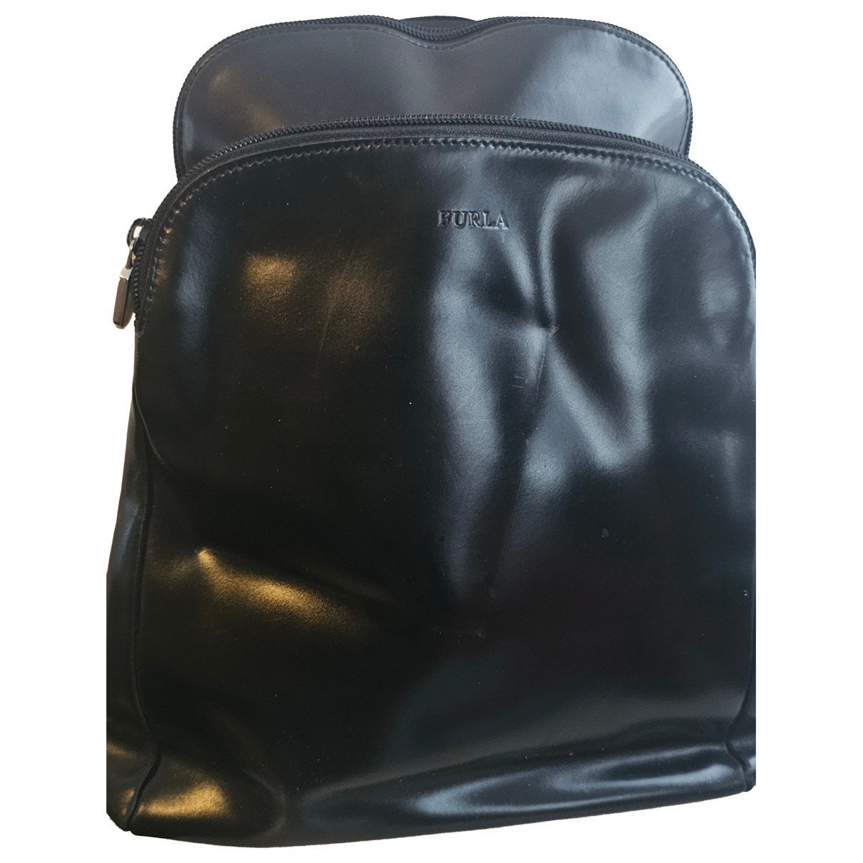 Furla Patent leather crossbody bag