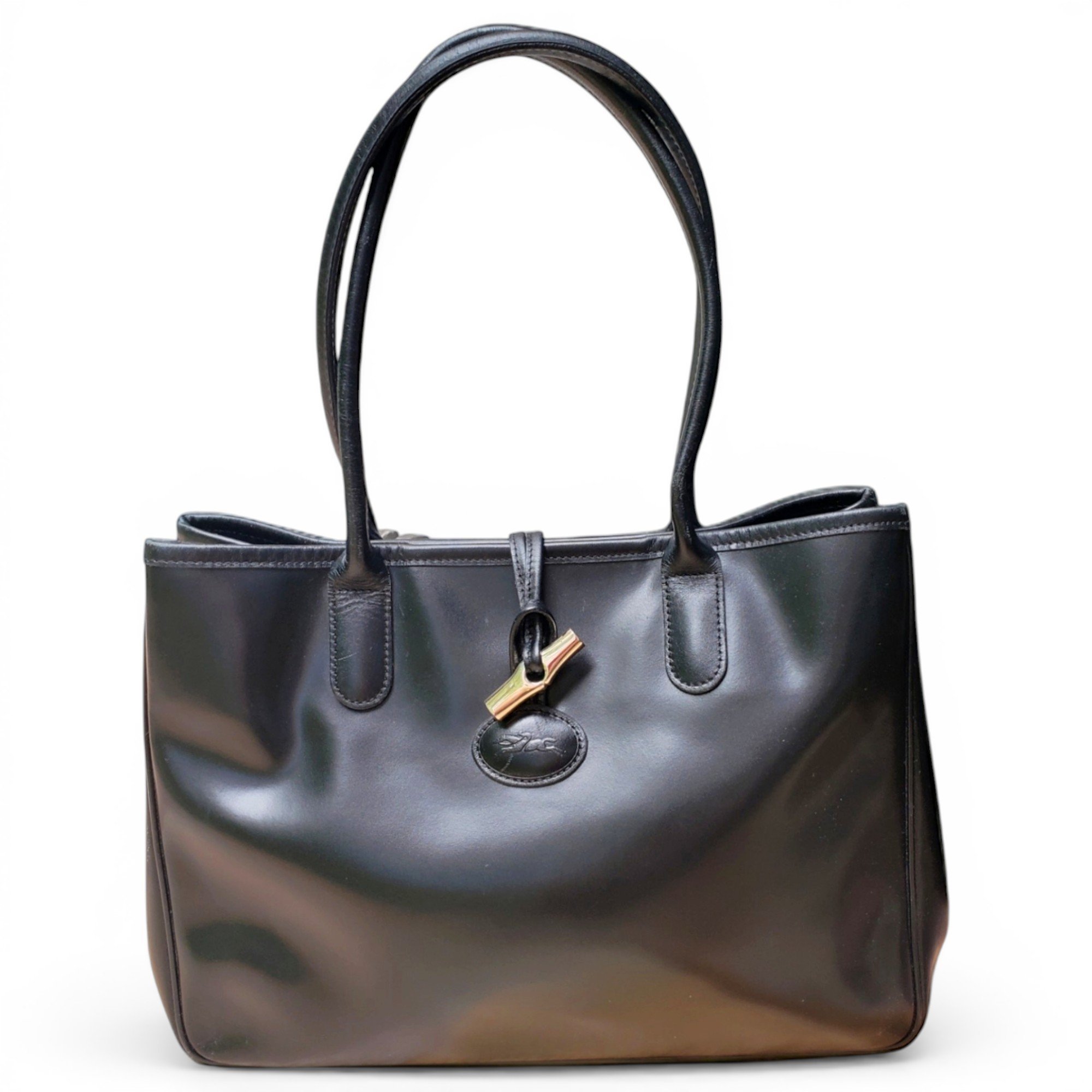 Longchamp Roseau leather handbag