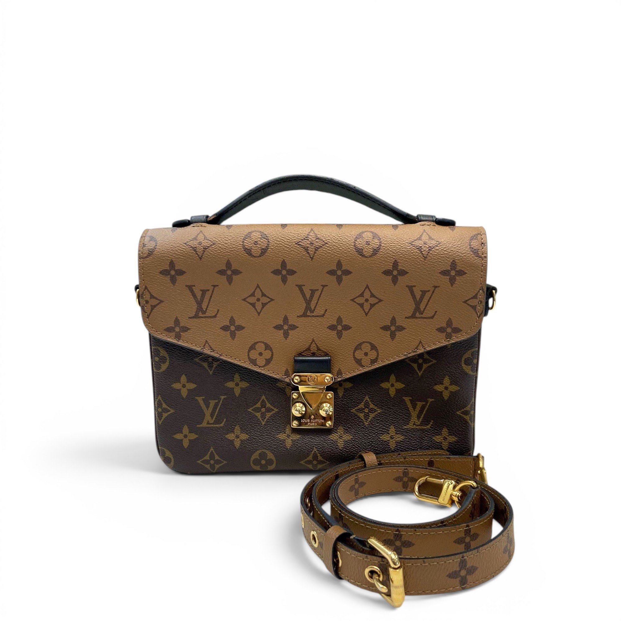 Metis leather handbag