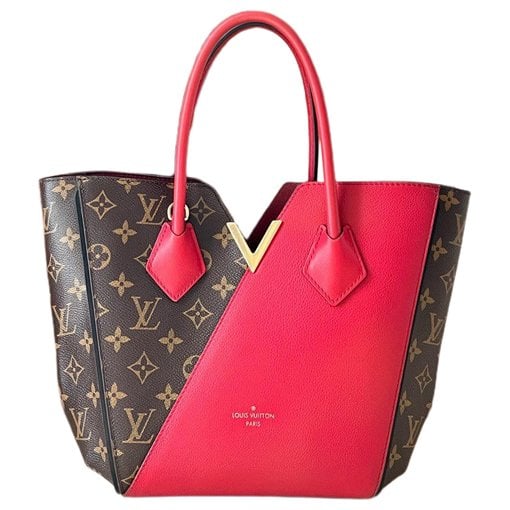 Kimono leather handbag