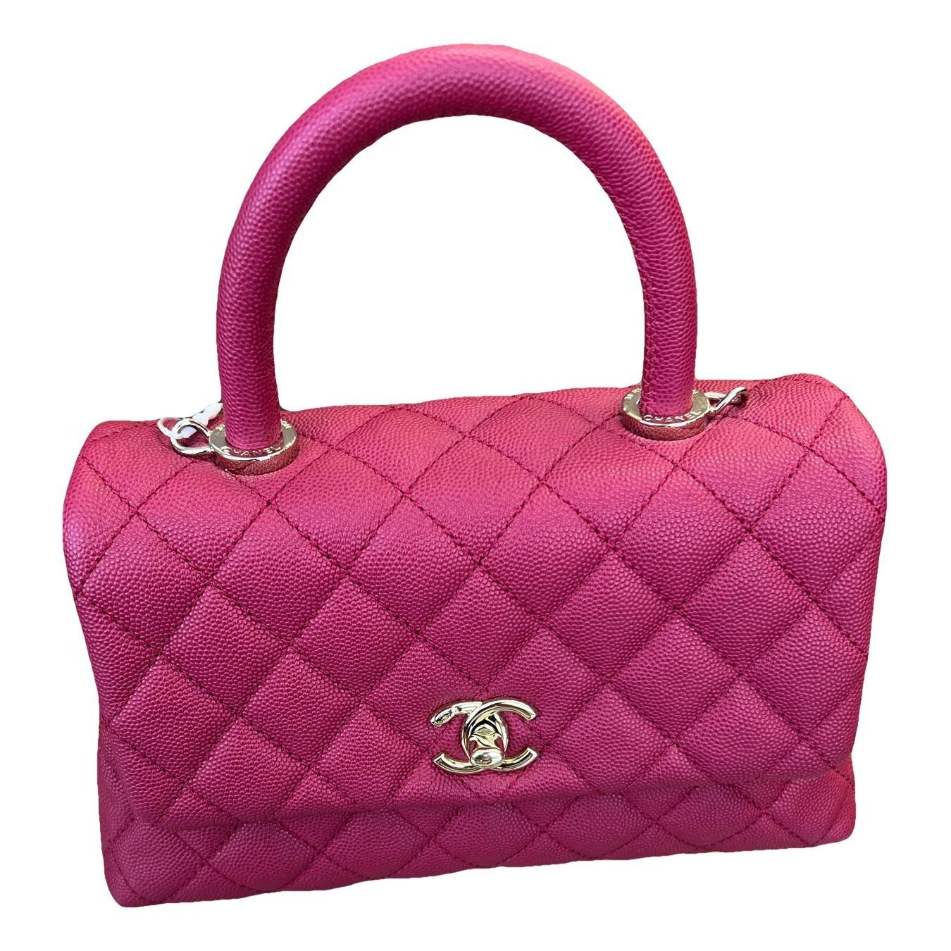Coco Handle leather handbag