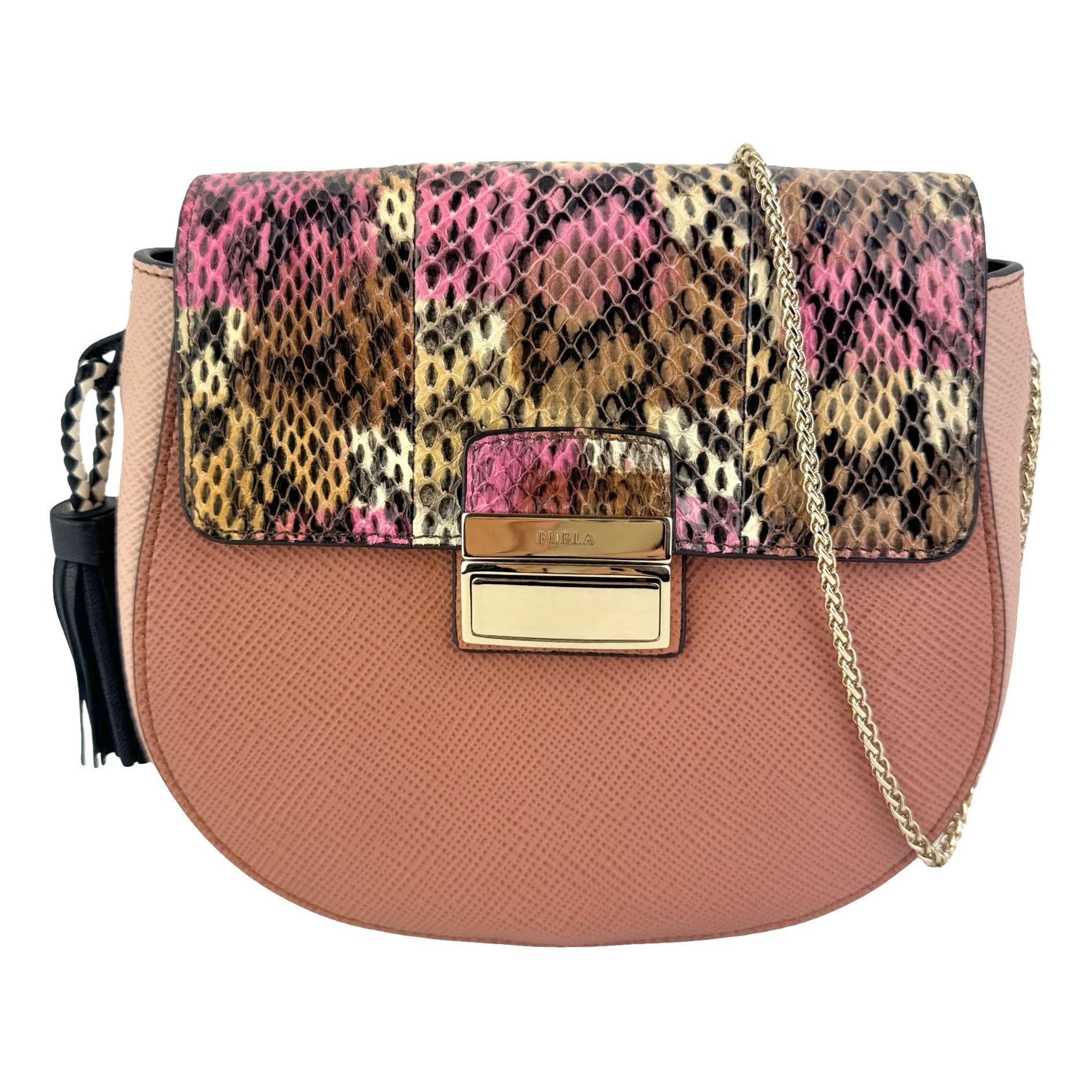 Leather crossbody bag