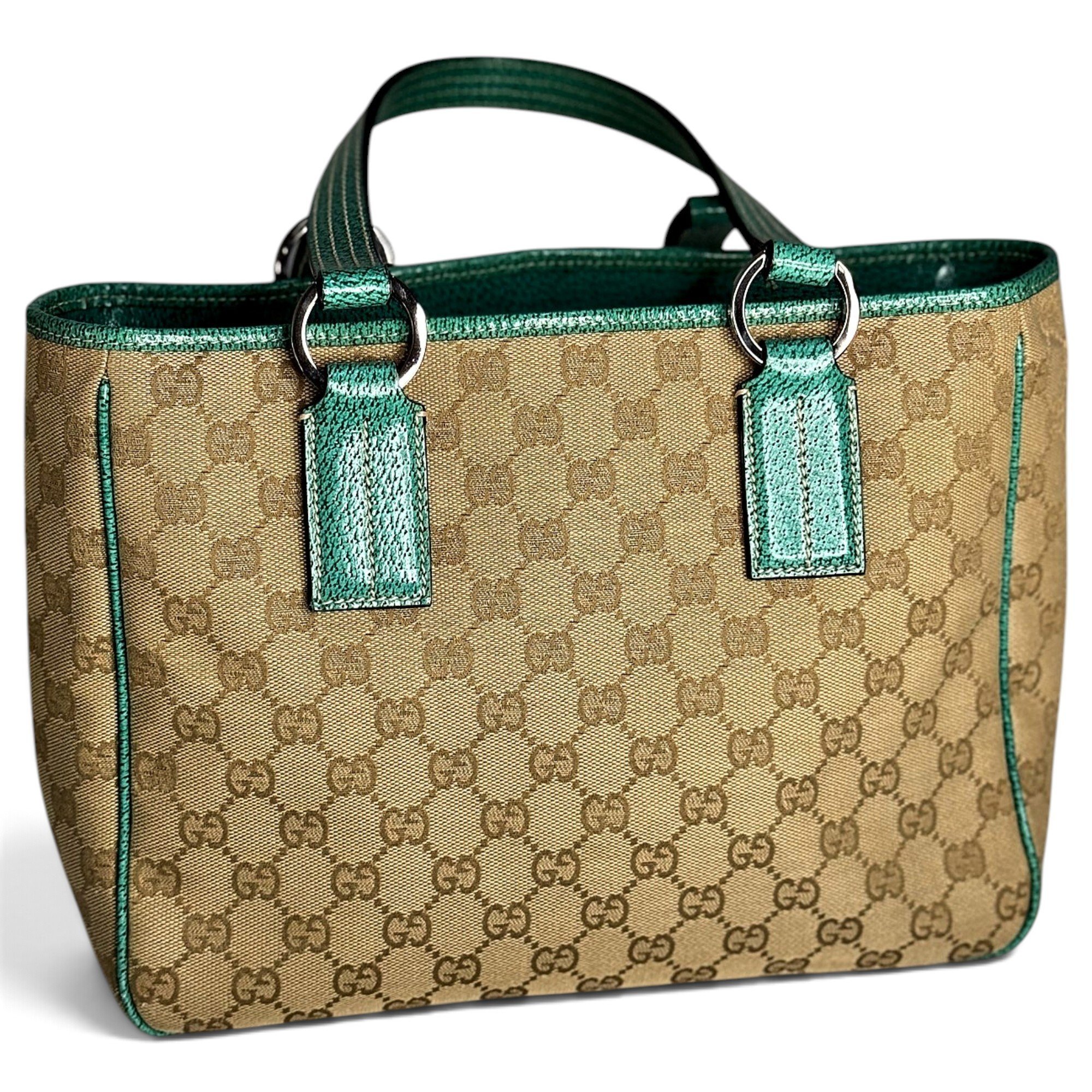 Leather tote