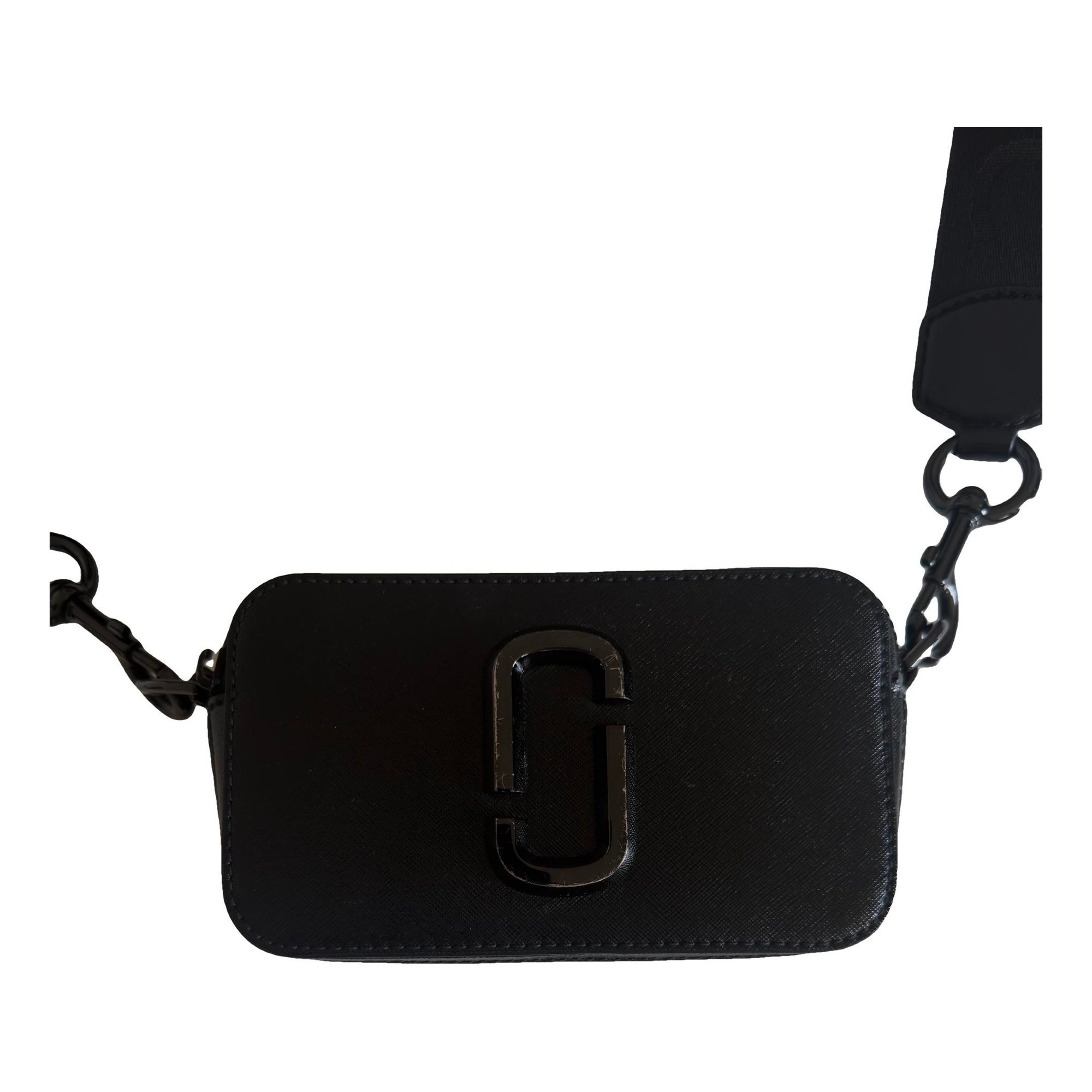 Snapshot leather crossbody bag
