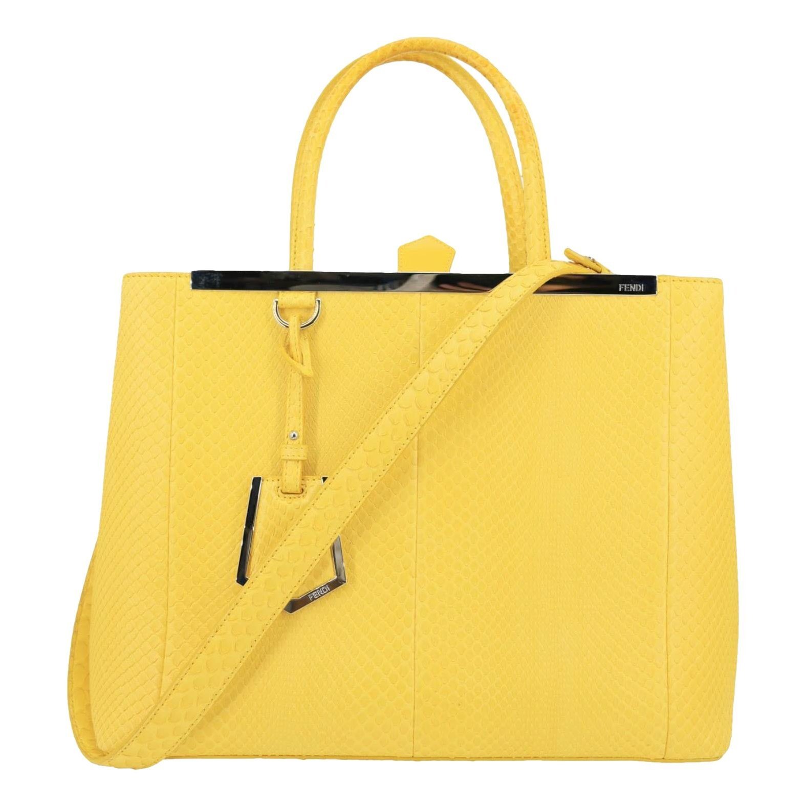 Leather tote