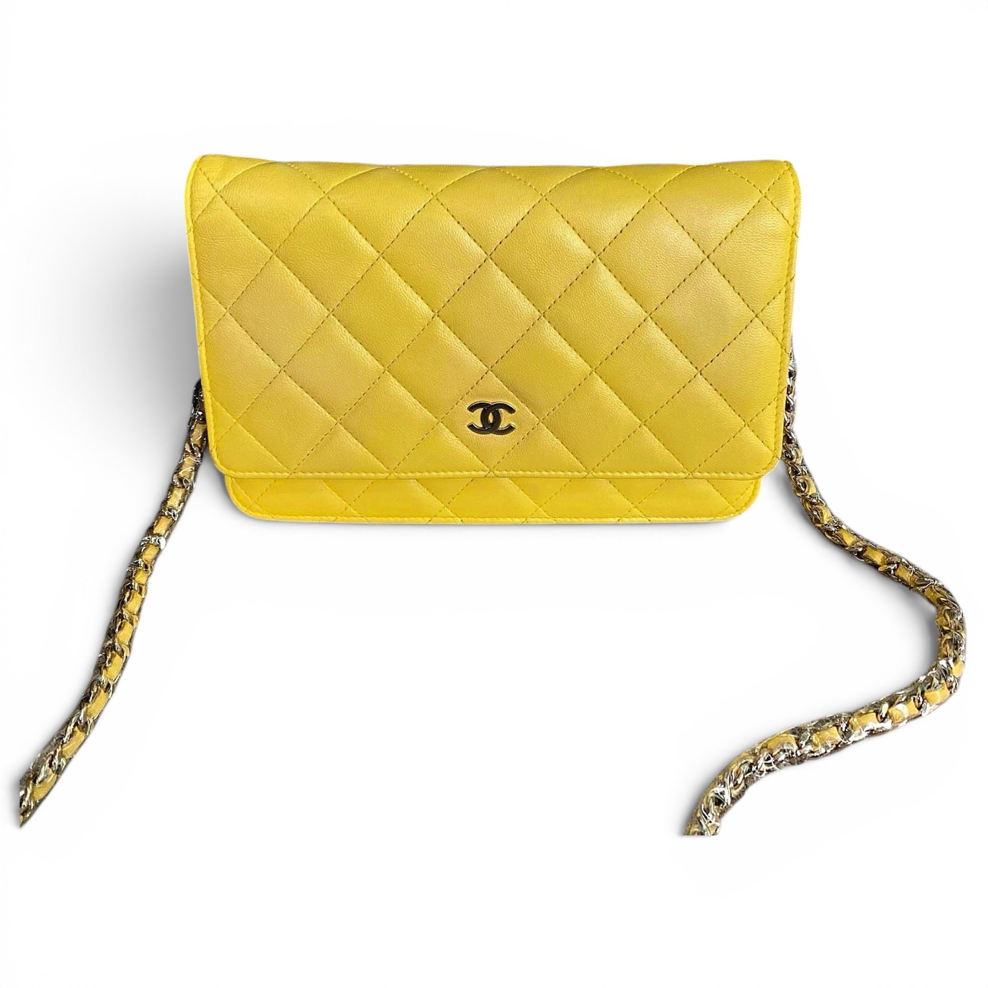 Wallet On Chain Timeless/Classique leather crossbody bag