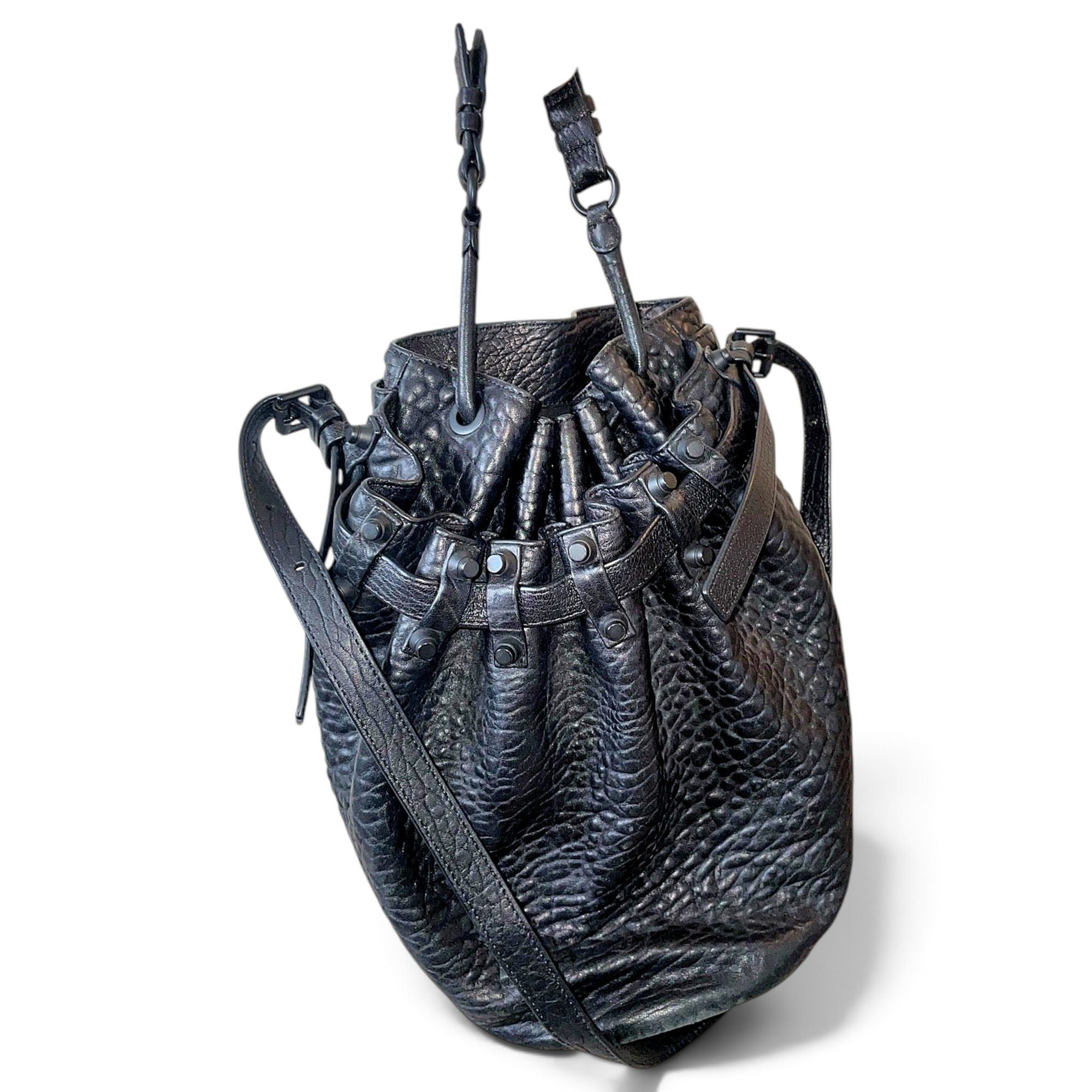 Diego leather crossbody bag