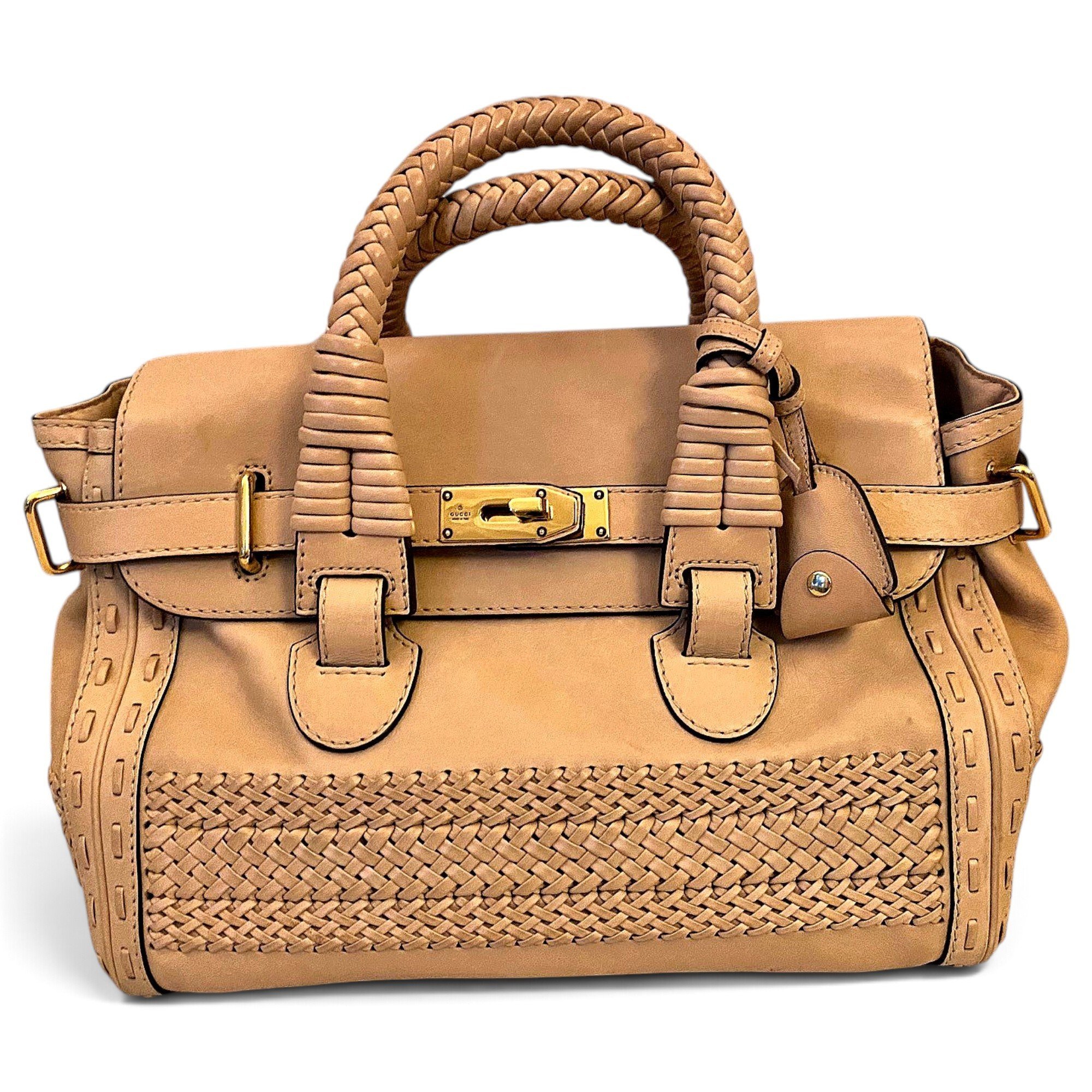 Leather handbag