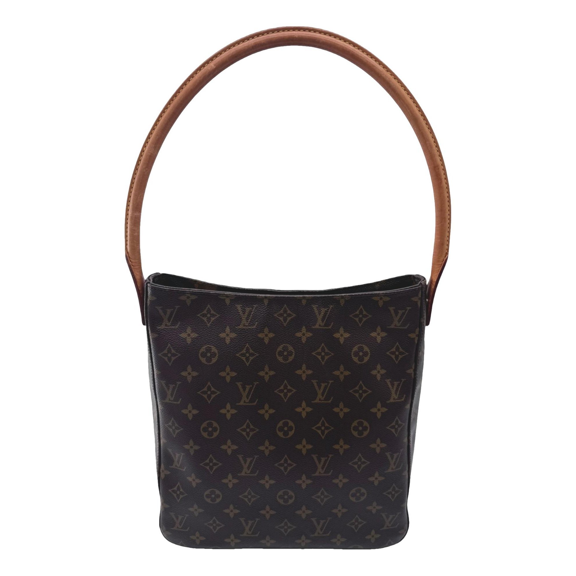 Looping cloth handbag