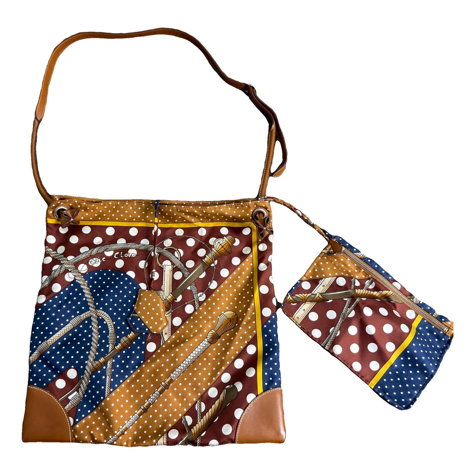 Silk City cloth handbag