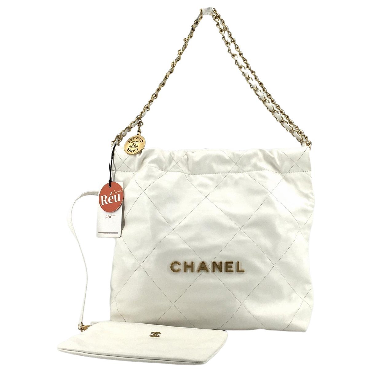 Chanel 22 leather handbag