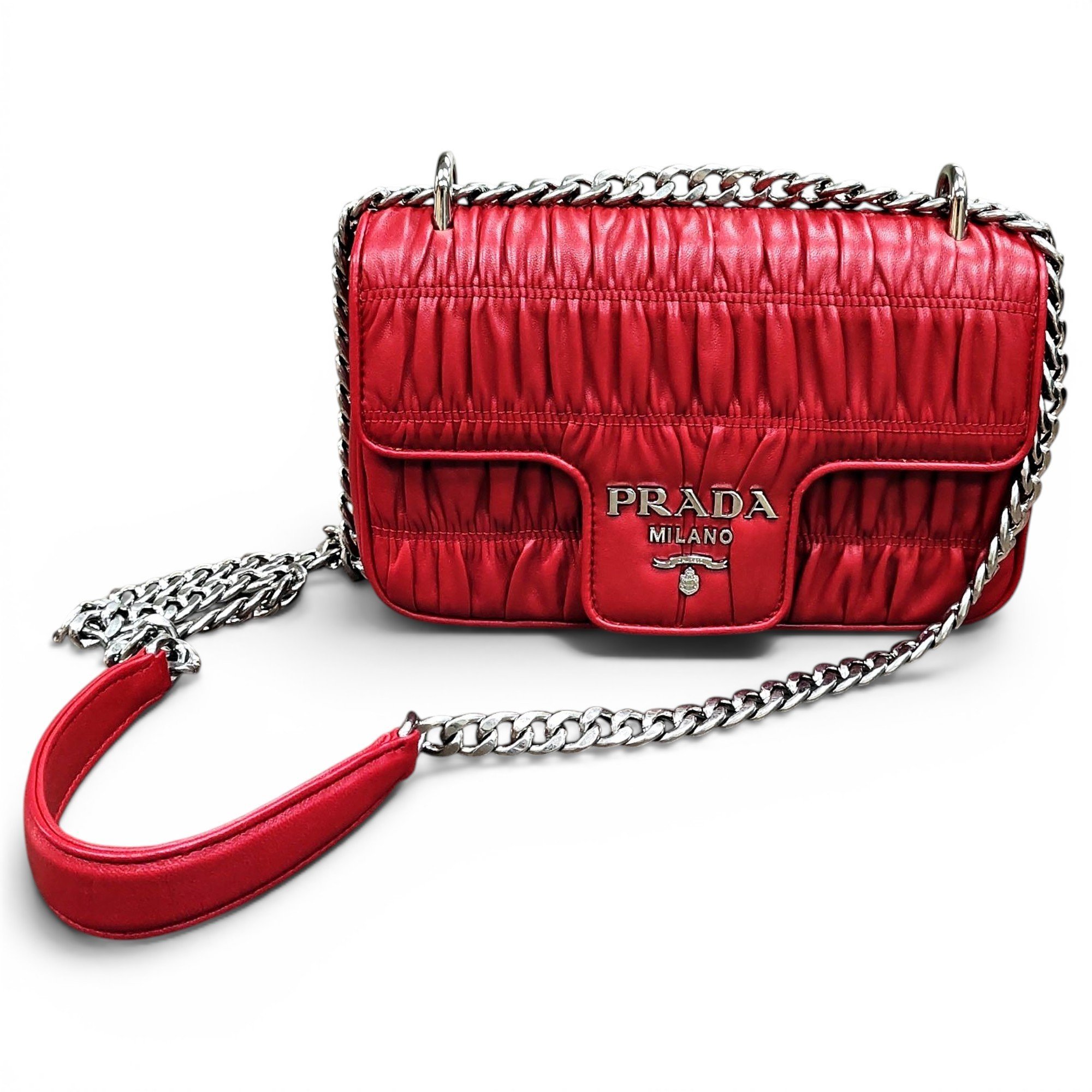 Leather crossbody bag