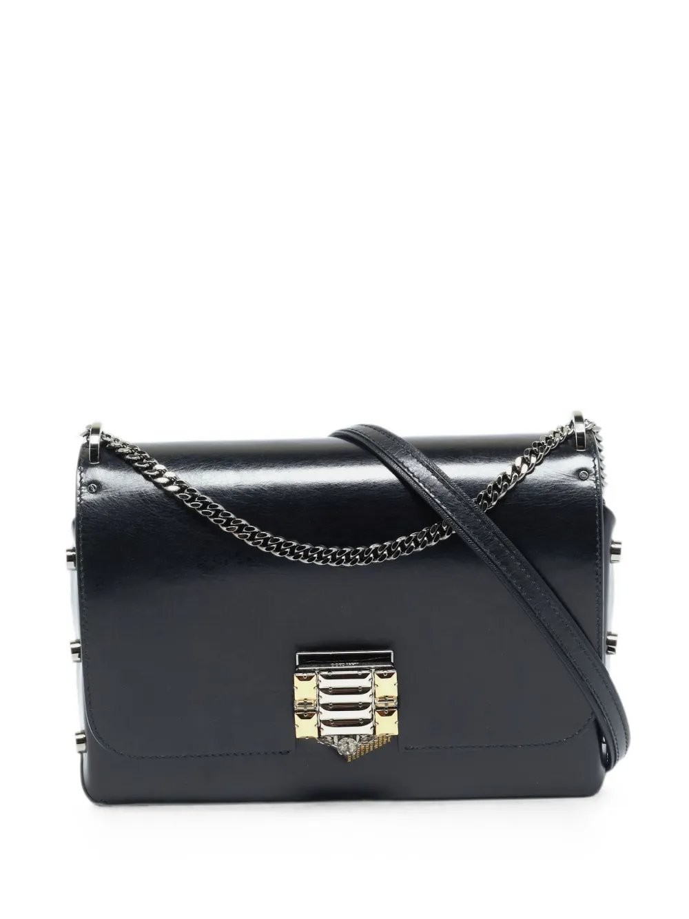 Lockett City leather cross body bag