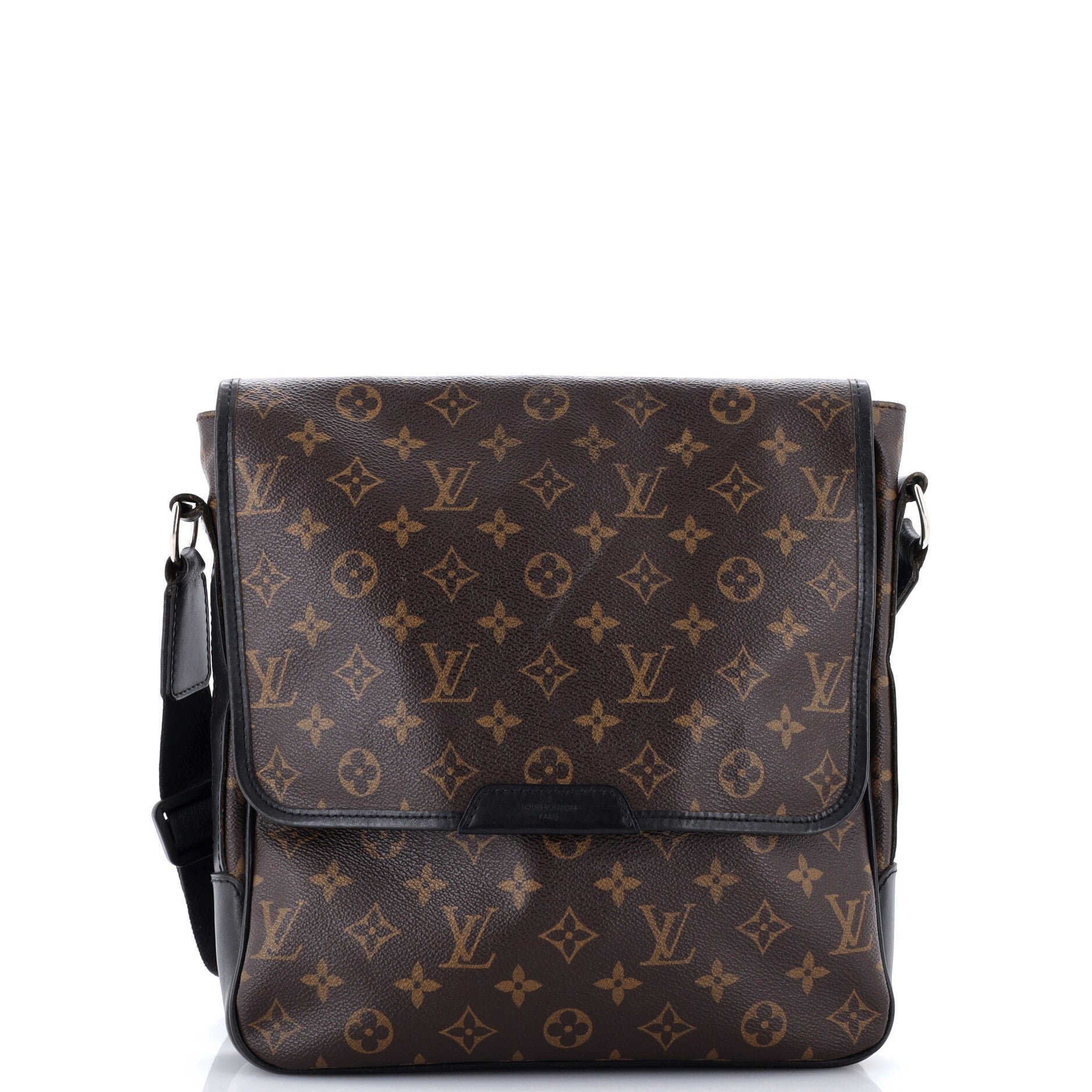 Bass Messenger Bag Macassar Monogram Canvas MM