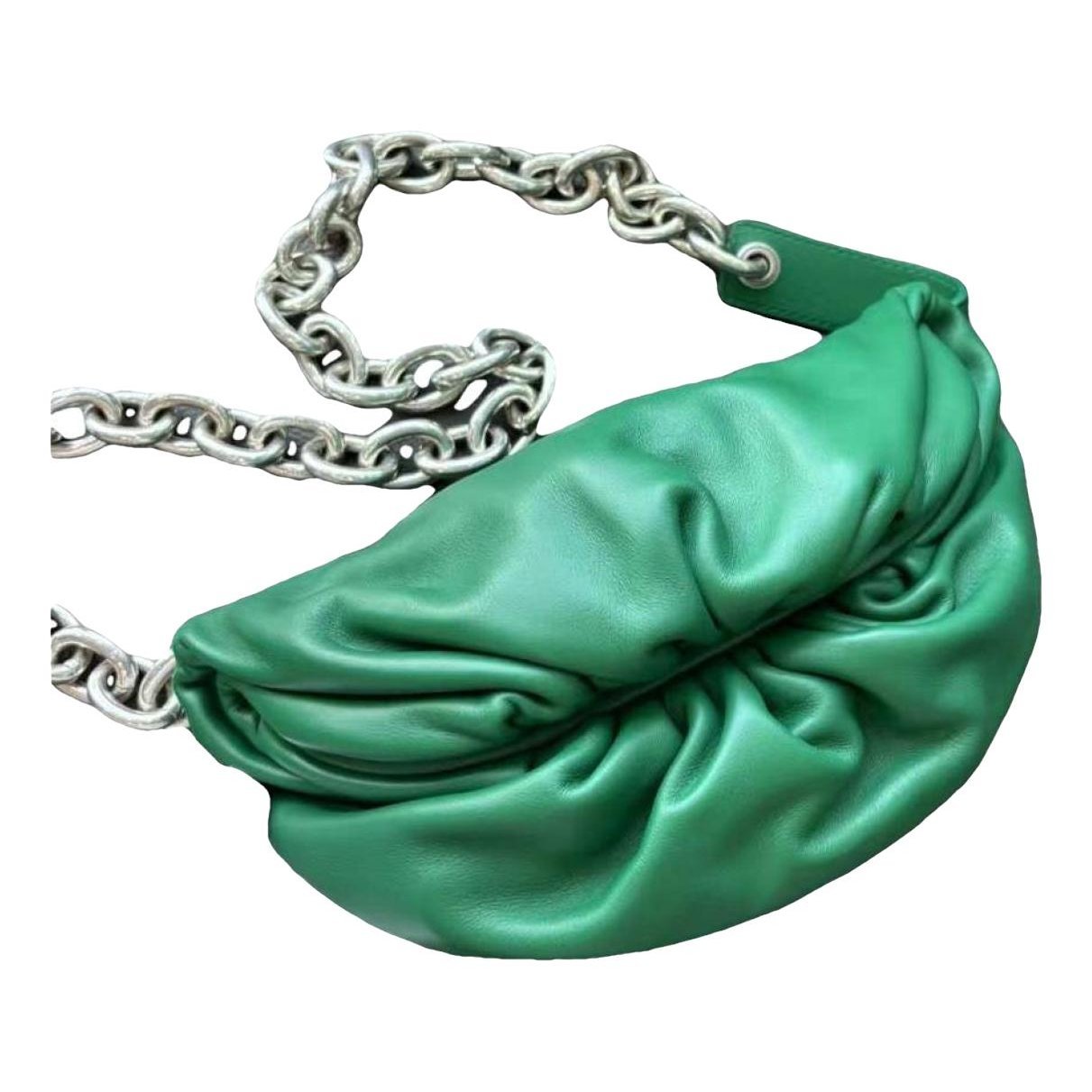 Chain Pouch leather handbag
