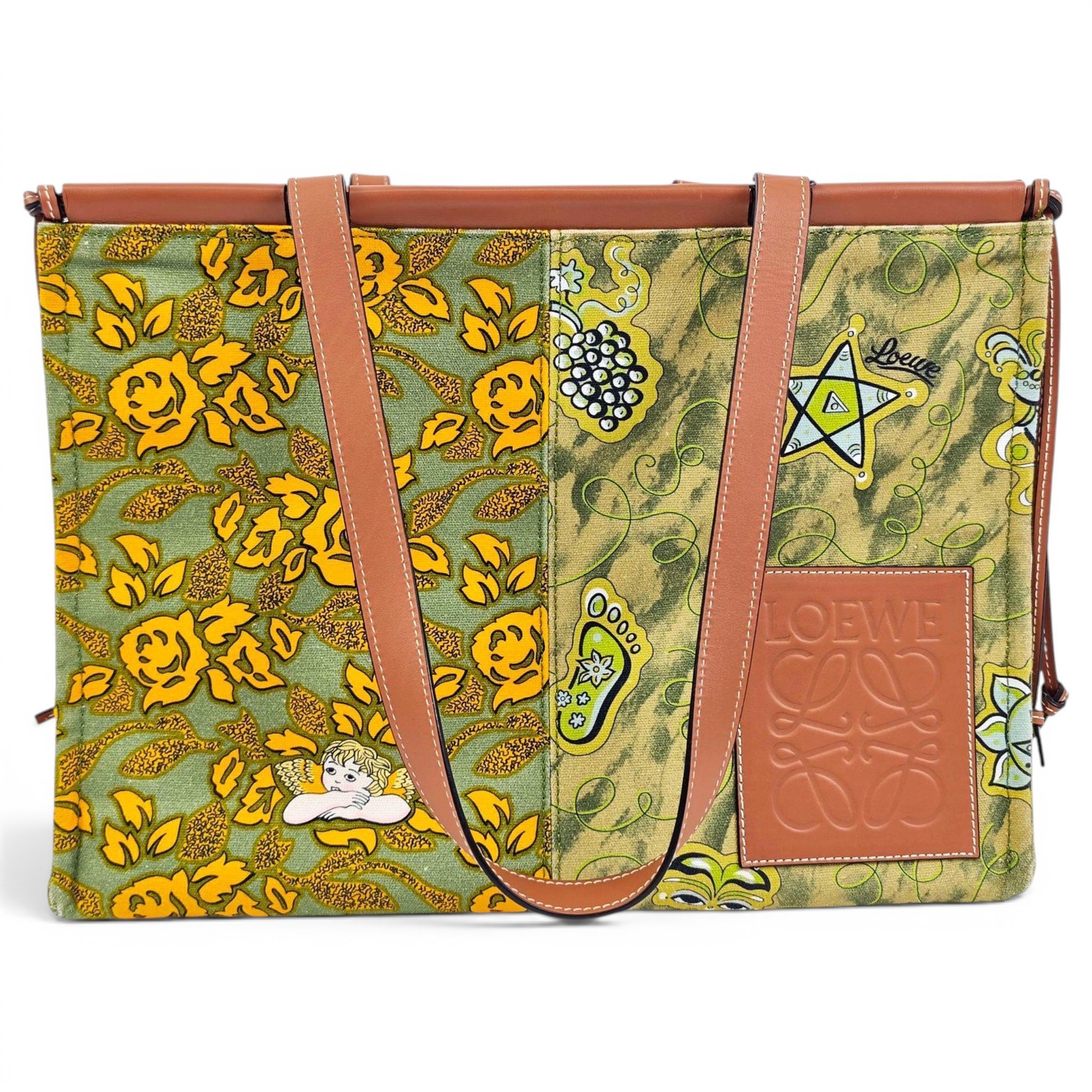 Loewe Cushion leather tote