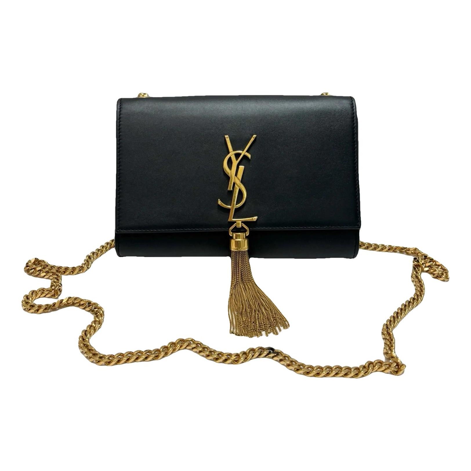 Pompom Kate leather handbag