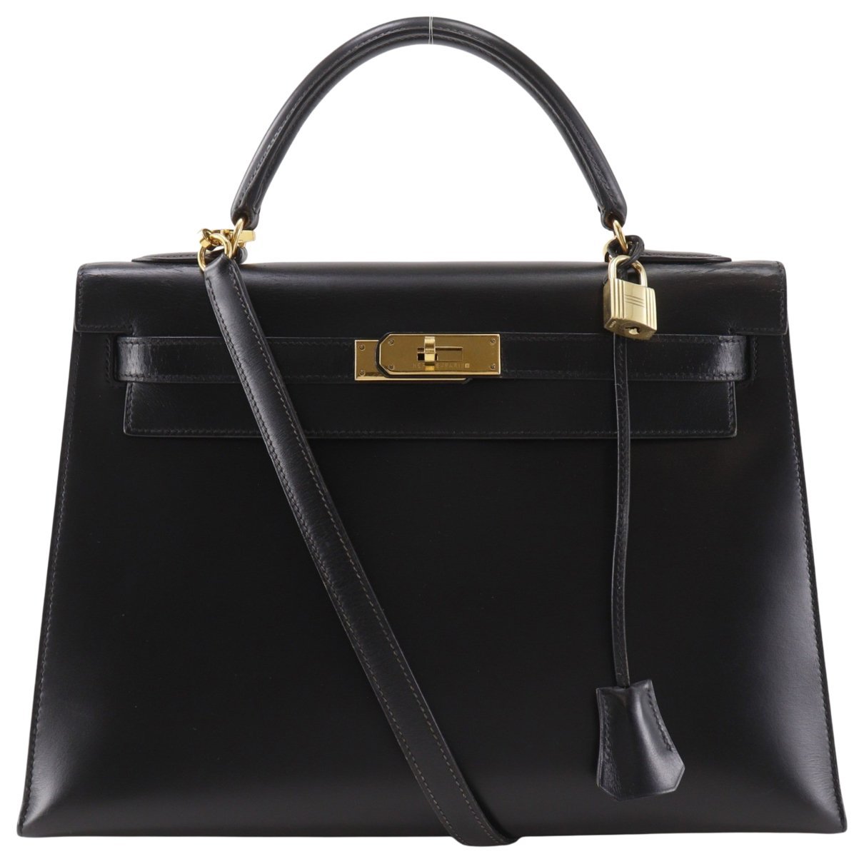 Kelly 32 leather handbag