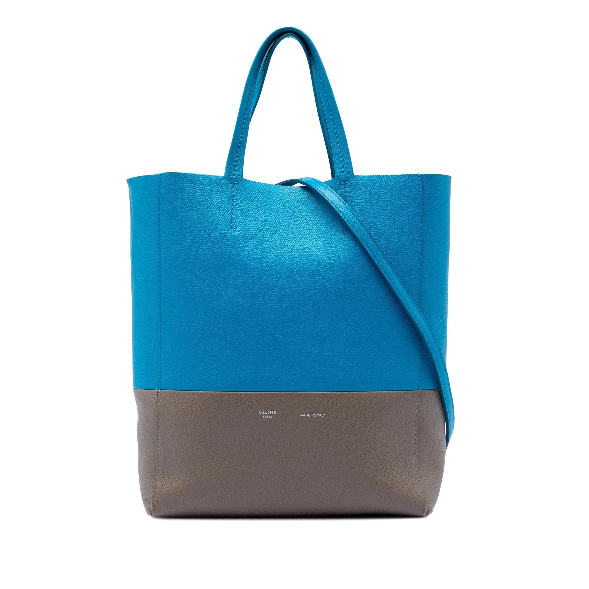 Cabas leather handbag