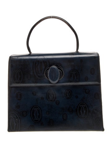Leather Top Handle Bag