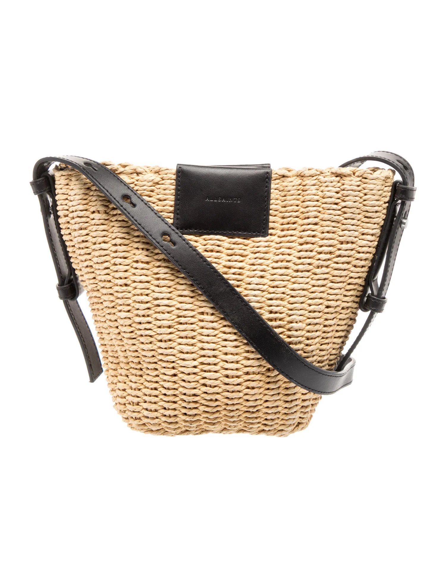 Raffia Crossbody Bag