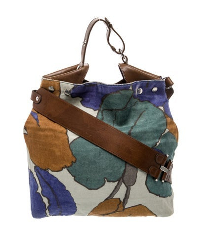 Marni Canvas Top Handle Bag Vintage