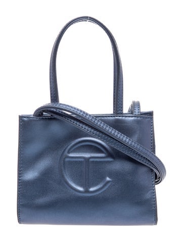 Telfar Vegan Leather Cobalt Bag Small