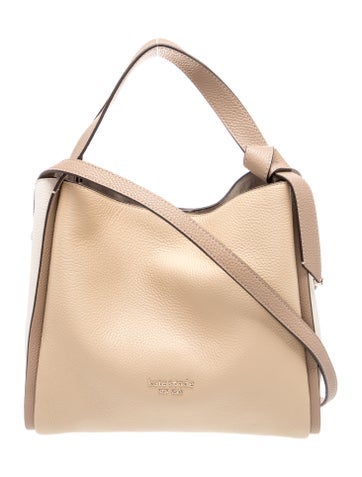Leather Top Handle Bag