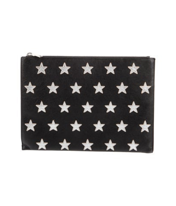 Saint Laurent Laurent Leather Clutch