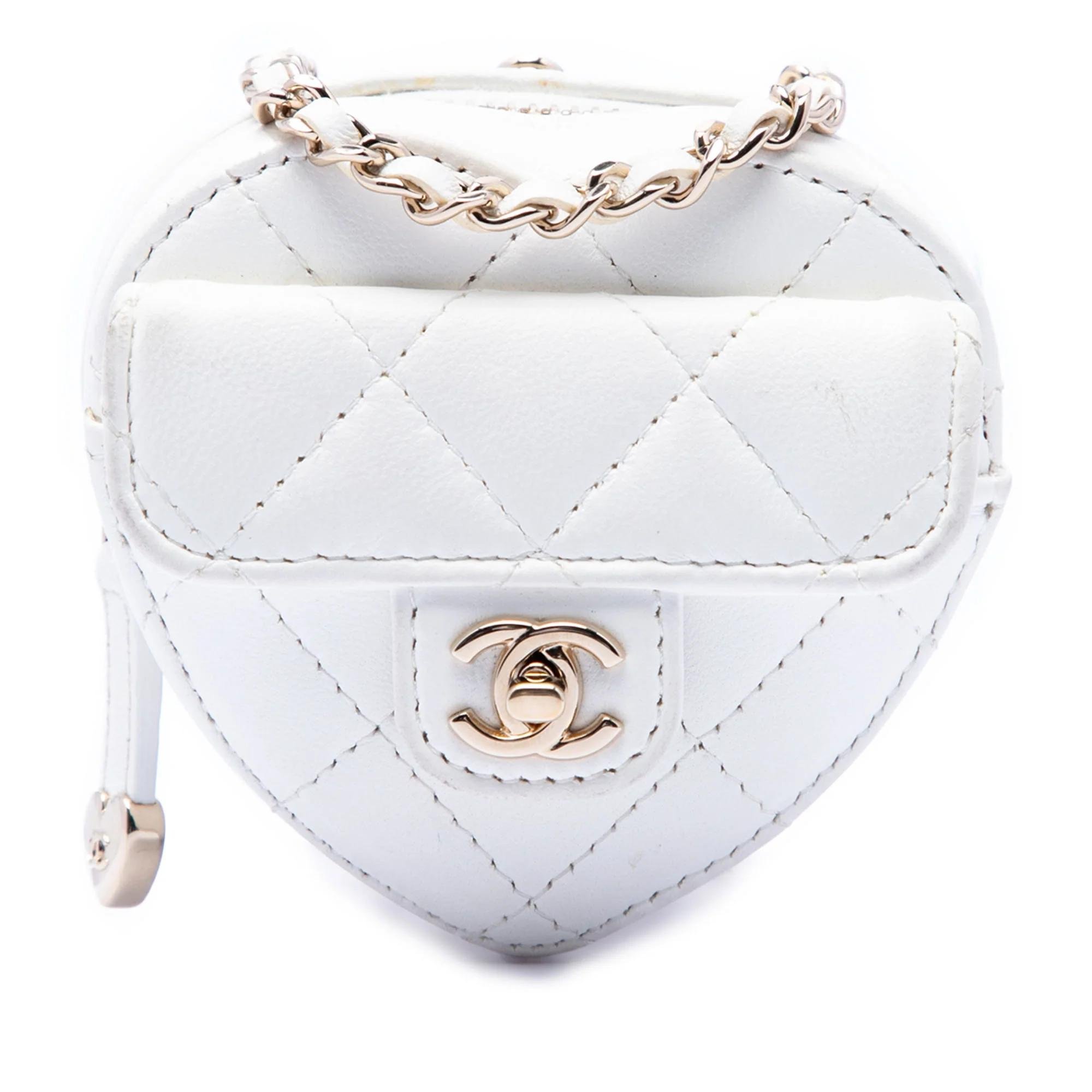 Trendy CC Quilted leather handbag