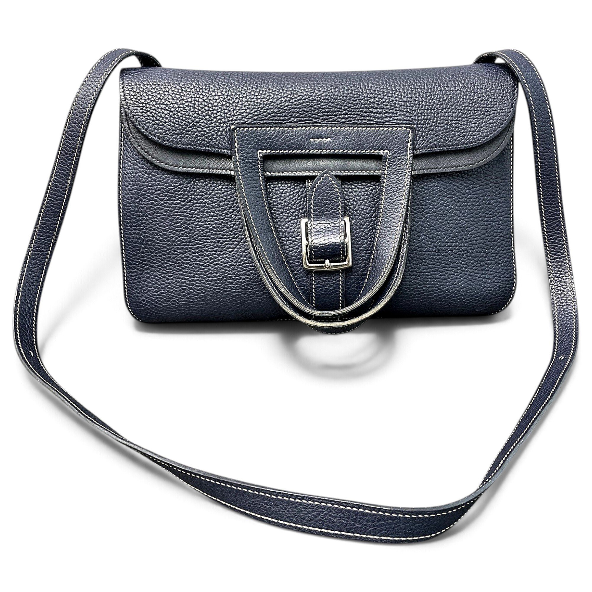 Halzan leather handbag