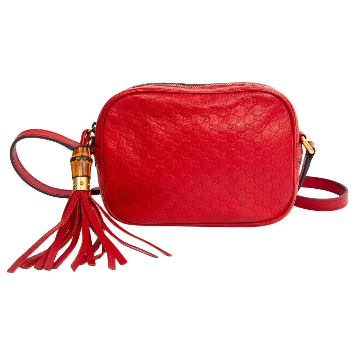 Leather crossbody bag